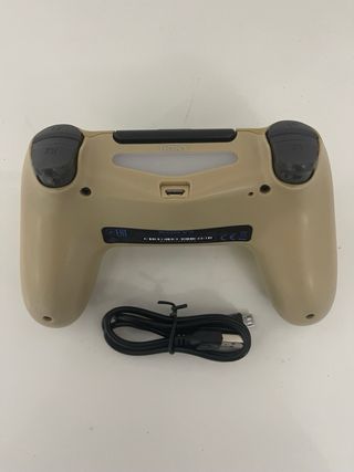 Mando PS4 Dorado + Cable Carga