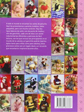 Ositos para punto de media y ganchillo