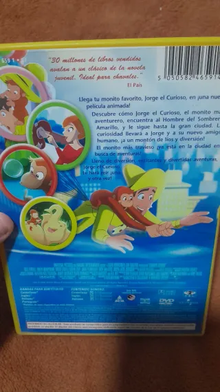 DVD Jorge el Curioso