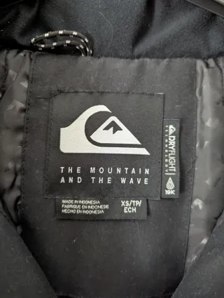 Giacca e pantaloni Quiksilver XS Snowboard Sci