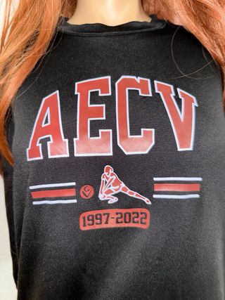 Camiseta térmica AECV 1997-2022 voleibol talla S/M