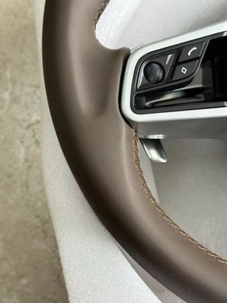 Oferta!!! Volante Porsche con Airbag Marrón