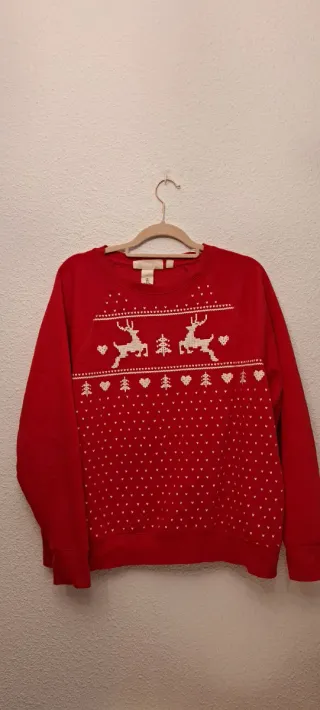 Sudadera Navideña Roja