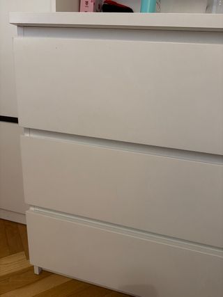 Cómoda Malm Ikea Blanca