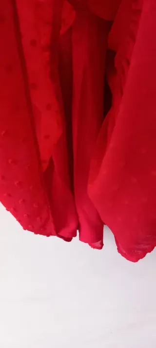 Vestido rojo niña