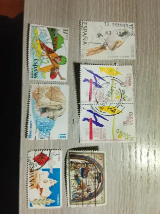 Set di francobolli spagnoli