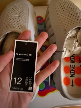 Nike Mind 001 Slide Grey Women