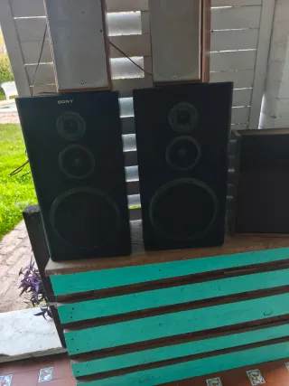 Altavoces Sony Negros