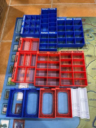 Inserto organizador La Guerra del Anillo