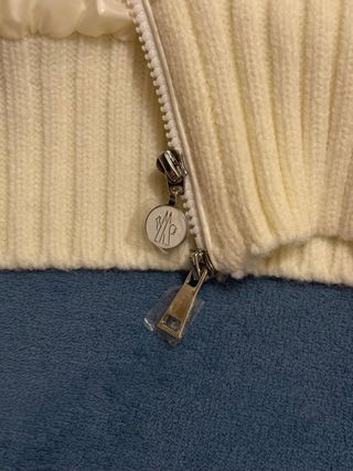 Abrigo Moncler Lana Blanco