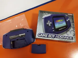 Game Boy Advance Retroiluminada Azul