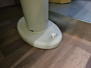 Pulsador mesa telescópica autocaravana