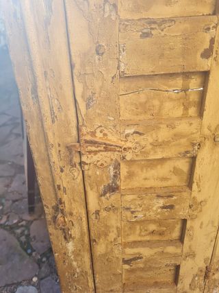 Contraventana madera maciza s.XVII