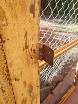 Contraventana madera maciza s.XVII