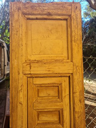 Contraventana madera maciza s.XVII