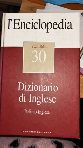 Dizionario italiano-inglese in perfette condizioni
