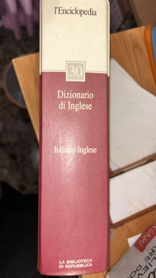 Dizionario italiano-inglese in perfette condizioni