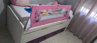 Cama nido completa con cajones