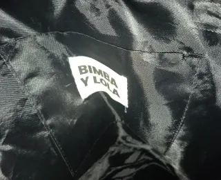 Bolso Bimba y Lola Negro Nylon