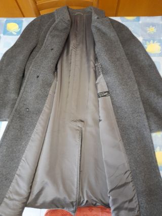 Cappotto Loden uomo grigio TG.XL