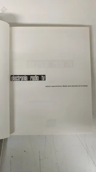 Colección 12 libros técnicos Electronia+Radio+Tv