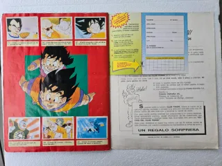 Álbum COMPLETO Bola de Dragón Z PANINI