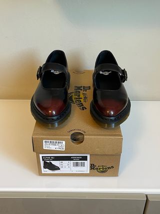 Ballerine Dr. Martens Tg 37 Bordeaux/Nero
