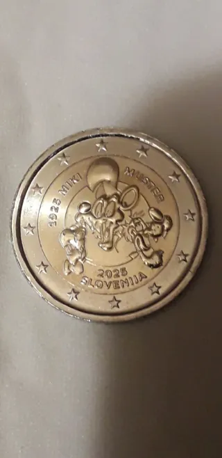 Moneda 2 Euros Miki Muster 2025 Eslovenia sin circ
