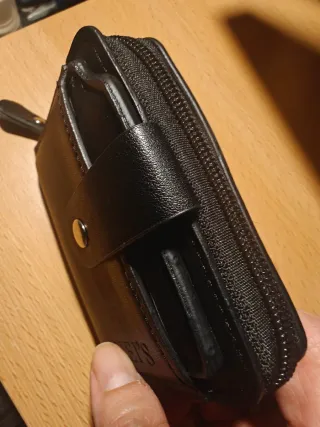 Cartera Tarjetero BVEI'S Negra a estrenar