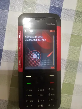 Nokia 5310 XpressMusic Vermelho