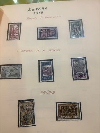Álbum sellos de España antiguos