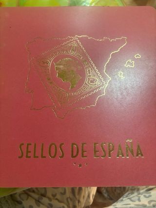 Álbum sellos de España antiguos