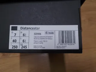 Zapatillas Atletismo Adidas Negras/Plata