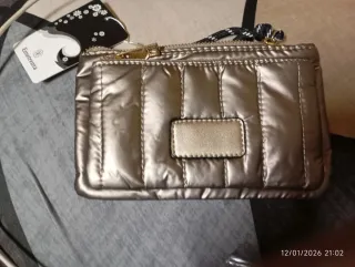 Cartera monedero Emetrenta marrón