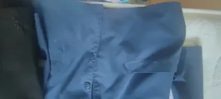 2 americanas (chaquetas) negro y azul