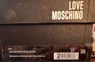 Zapatillas Love Moschino Negras