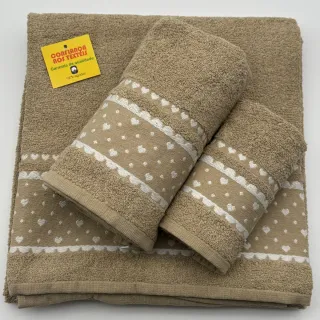 Set de toallas 100% algodón de Portugal