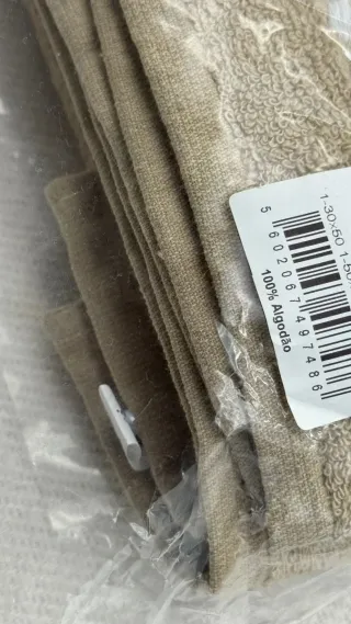 Set de toallas 100% algodón de Portugal