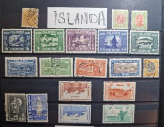 Lotto 134 francobolli mondiali