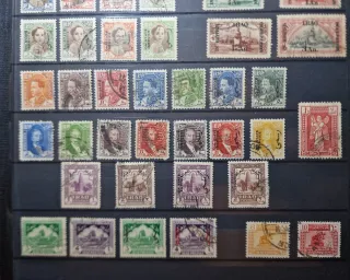 Lotto 134 francobolli mondiali