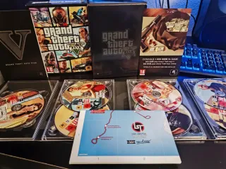 GTA V PC Edición Coleccionista 7 Discos