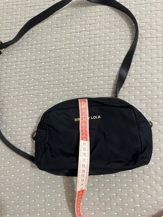 Bolso negro de nylon - Bimba y Lola