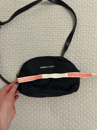 Bolso negro de nylon - Bimba y Lola
