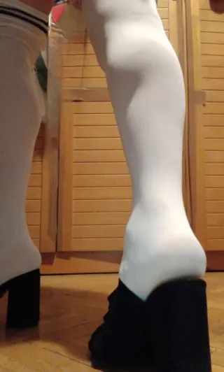 Zapatos tacón ancho negros talla 36