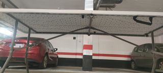 Mesa plegable blanca 180x74x74