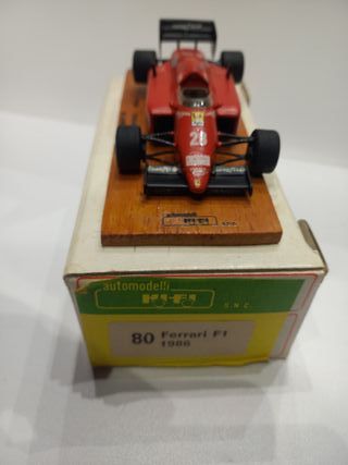 Ferrari F1 86 HI FI Scala 1/43