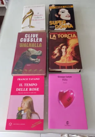 LOTTO 10 libri romanzi narrativa autori vari