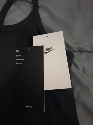 Vestido Nike Negro Tirantes