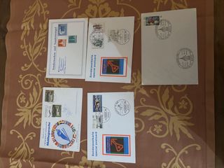 Lotto 30 buste e cartoline commemorative Germania