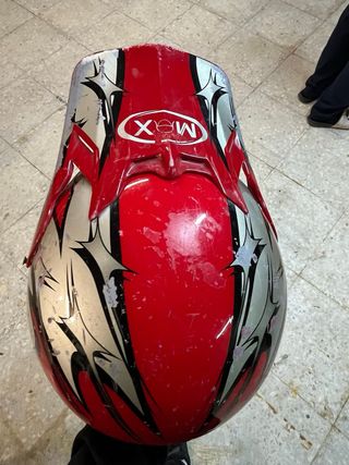 Casco de moto todoterreno